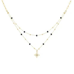 Pierre Lannier Bijoux Collier Femme Australe - BJ22A4231 Acier Doré | Femme Collier Et Pendentif