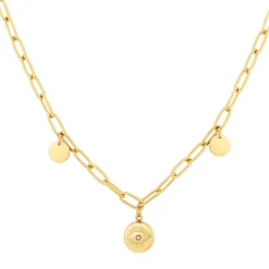 Pixies Bijoux Collier Femme - PNS0028-1WHZ Acier Blanc | Femme Collier Et Pendentif