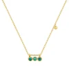 Pixies Bijoux Collier Femme - PNS0034-1MAL Acier Vert | Femme Collier Et Pendentif