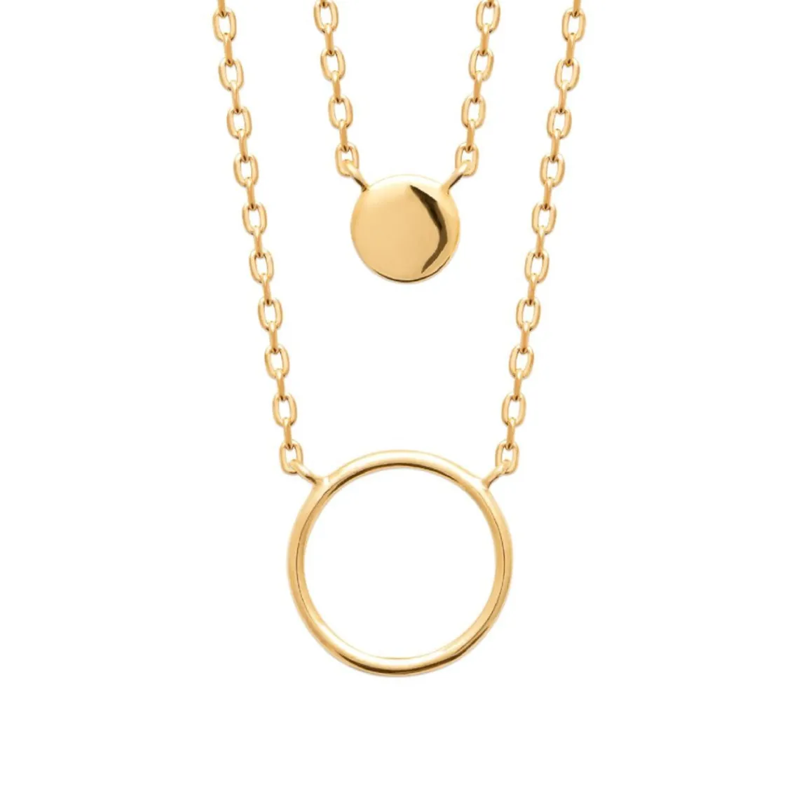 Maison de la Bijouterie Collier femme plaqué or - UYZ4WW40 | Femme Collier Et Pendentif