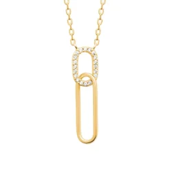 Maison de la Bijouterie Collier femme plaqué or - UW33Y045 | Femme Collier Et Pendentif
