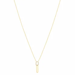 Maison de la Bijouterie Collier femme plaqué or - UW33Y045 | Femme Collier Et Pendentif