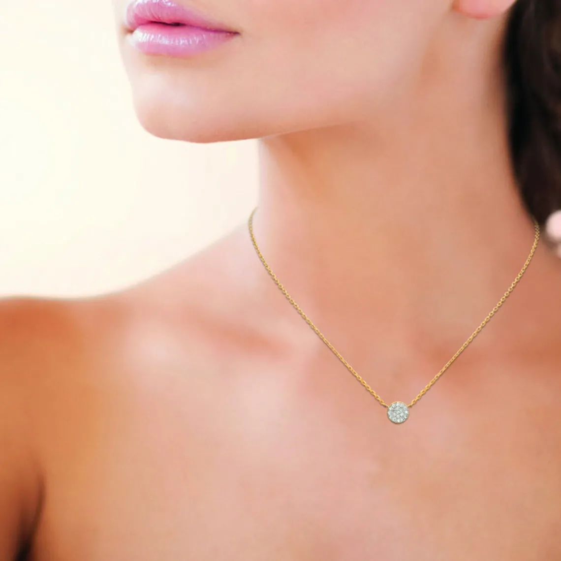 Maison de la Bijouterie Collier femme plaqué or - UWZ45Y45 | Femme Collier Et Pendentif