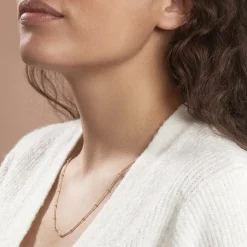 Maison de la Bijouterie Collier femme plaqué or - YU0UW345 | Femme Collier Et Pendentif