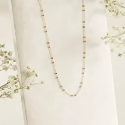 Maison de la Bijouterie Collier Femme Plaqué Or - YU0UZ04 | Femme Collier Et Pendentif