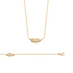 Maison de la Bijouterie Collier femme plaqué or blanc serti griffe - UWZW3445 | Femme Collier Et Pendentif