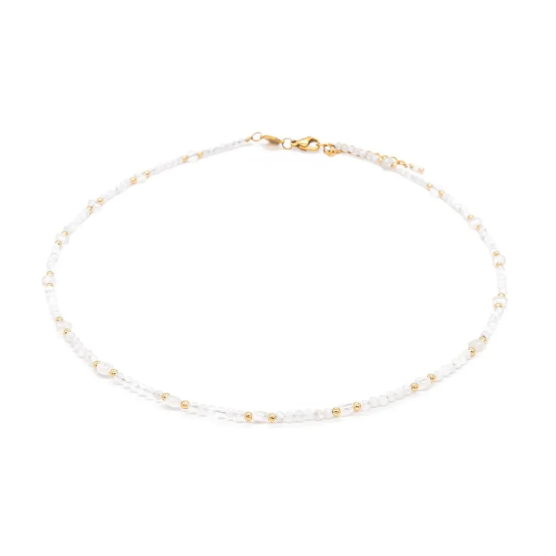 Sloya Collier Femme Paloma en pierres de Lune | Femme Collier Et Pendentif