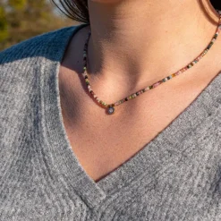 Sloya Collier Femme LumiaTourmaline | Femme Collier Et Pendentif