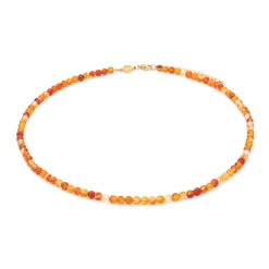 Sloya Collier Femme Serena Cornaline | Femme Collier Et Pendentif