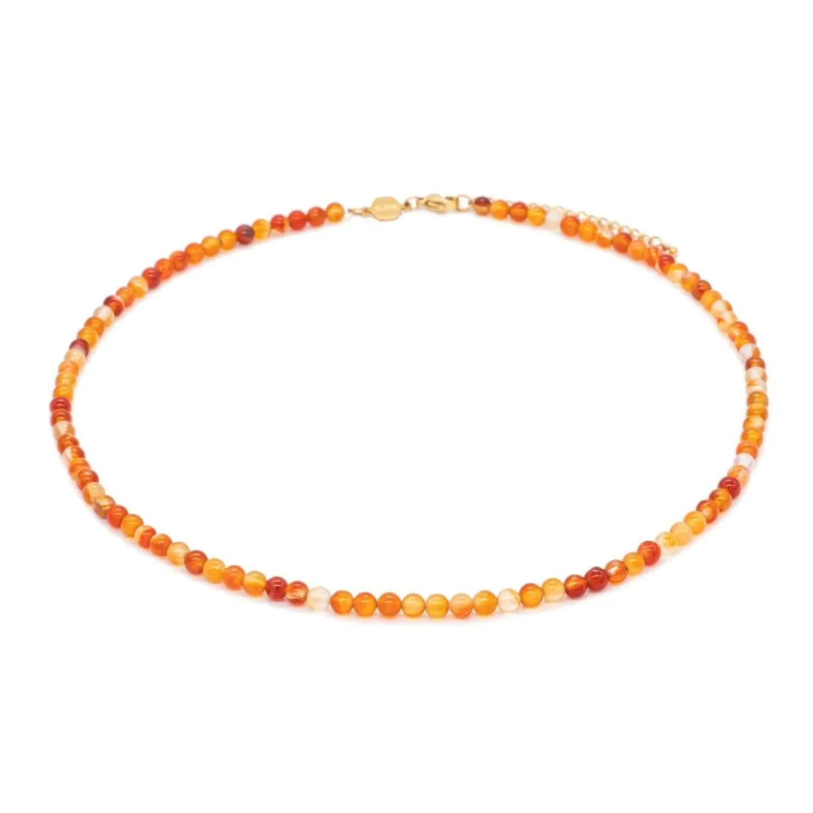 Sloya Collier Femme Serena Cornaline | Femme Collier Et Pendentif