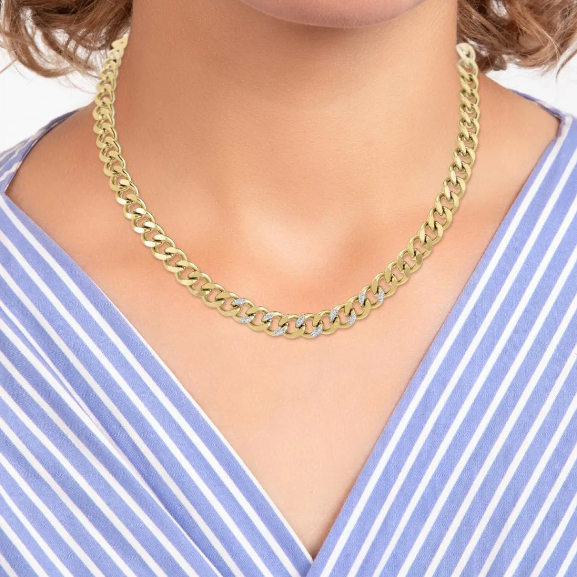 So Charm Bijoux Collier Femme So Charm - B3050-DORE - Collier Mode Doré | Femme Collier Et Pendentif
