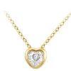 So Charm Bijoux Collier Femme So Charm - B3084-DORE - Collier Coeur Doré | Femme Collier Et Pendentif