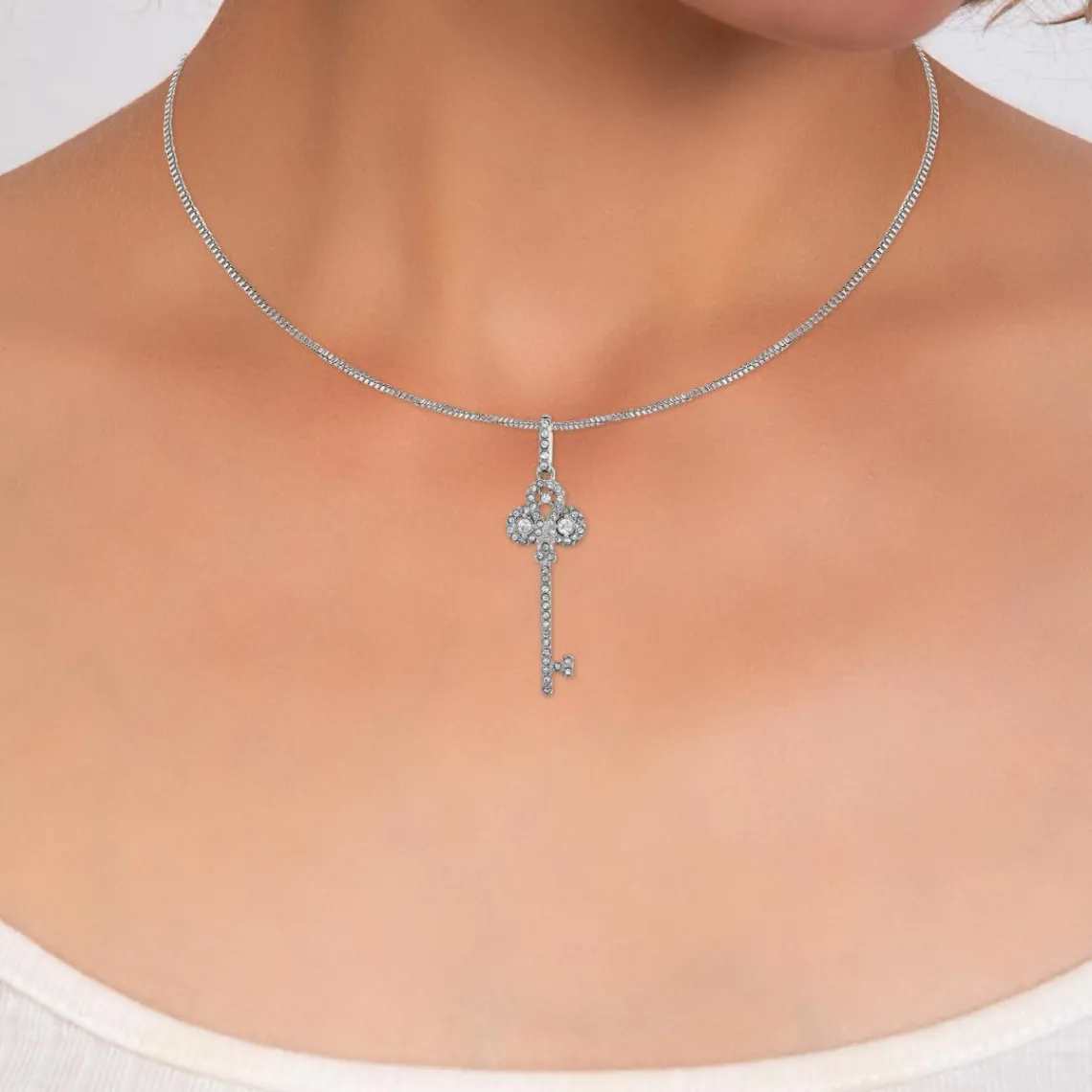 So Charm Bijoux Collier Femme So Charm - B3081-ARGENT - Collier Mode Argenté | Femme Collier Et Pendentif