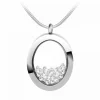 So Charm Bijoux Collier femme So Charm - B1522-CRYS Acier Argent | Femme Collier Et Pendentif