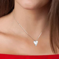 So Charm Bijoux Collier femme So Charm - BS007-SN016-CRYS Métal Argent | Femme Collier Et Pendentif
