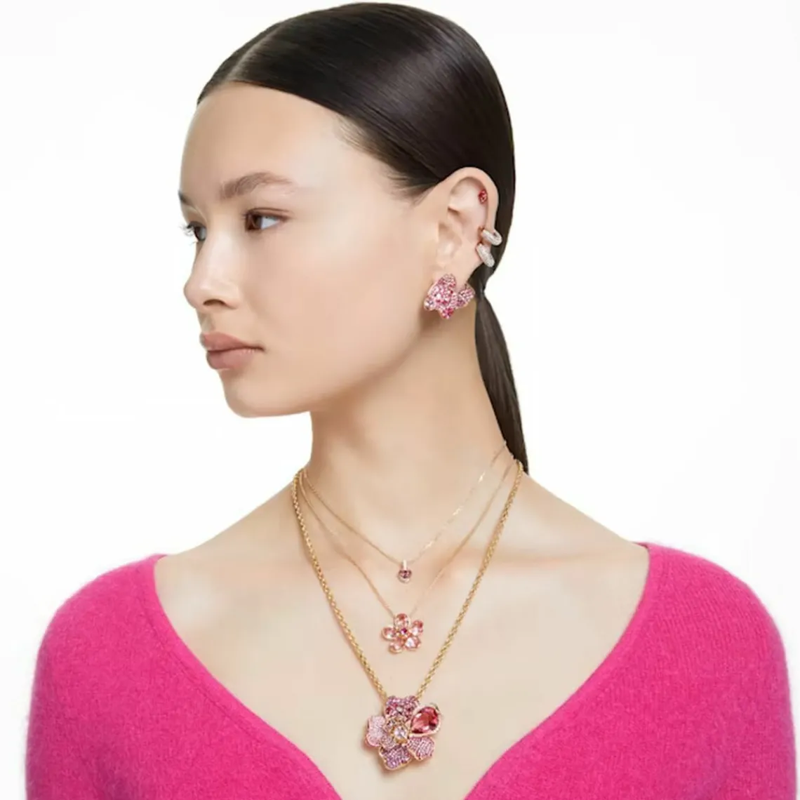 Swarovski Bijoux Collier Femme Swarovski 5657875 - FLORERE | Femme Collier Et Pendentif