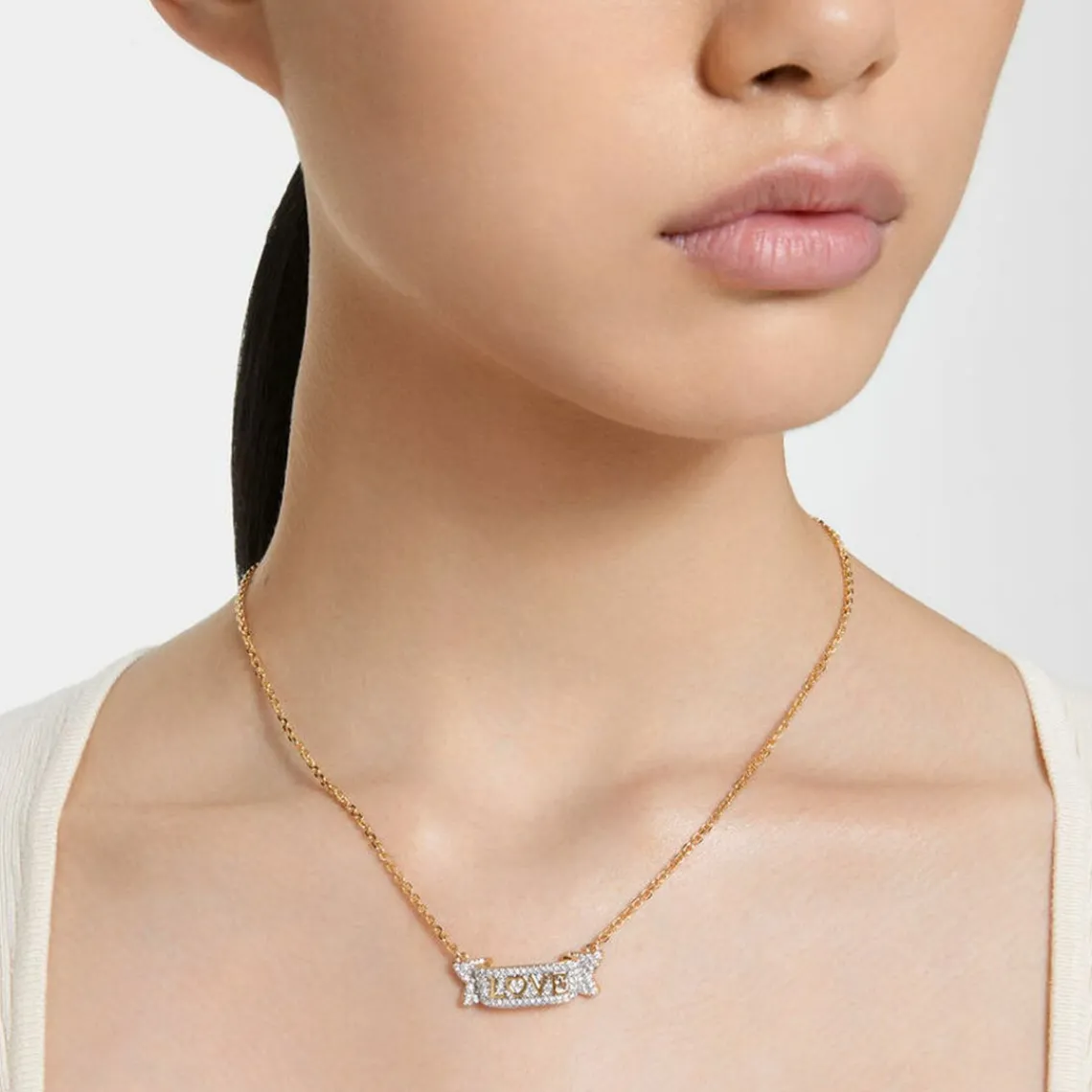 Swarovski Bijoux Collier Femme Swarovski 5657725 - VOLTA | Femme Collier Et Pendentif