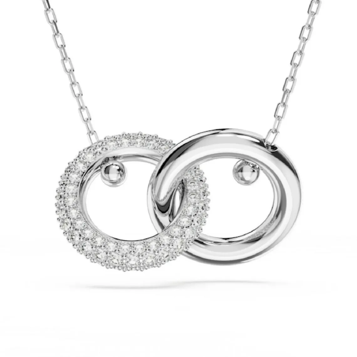 Swarovski Bijoux Collier Femme Swarovski 5670251 Dextera - InterLinked CRY/RHS | Femme Collier Et Pendentif