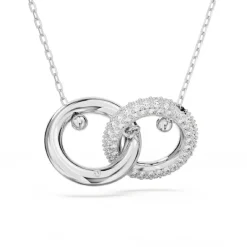 Swarovski Bijoux Collier Femme Swarovski 5670251 Dextera - InterLinked CRY/RHS | Femme Collier Et Pendentif
