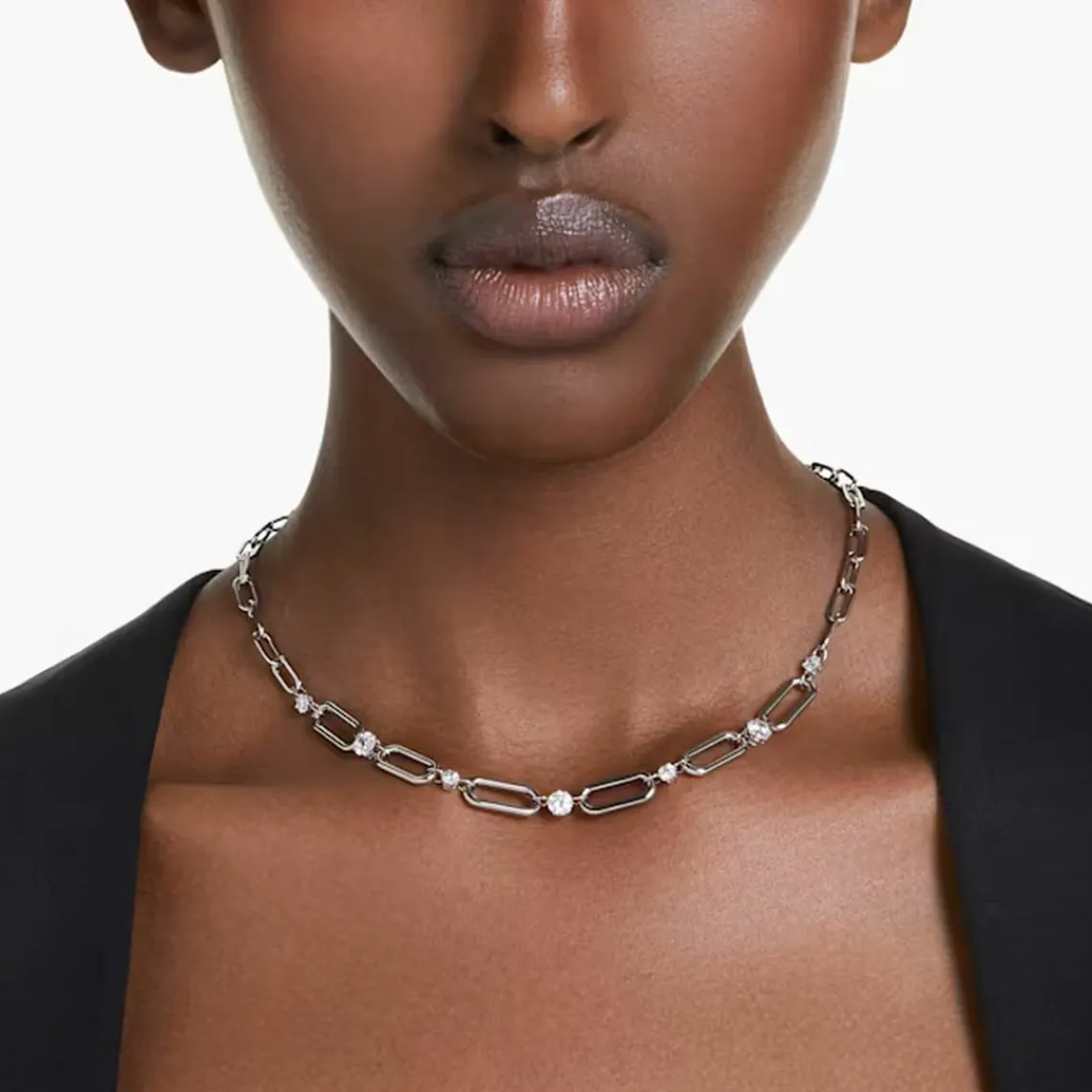 Swarovski Bijoux Collier Femme Swarovski Constella Chain - 5683360 argent | Femme Collier Et Pendentif