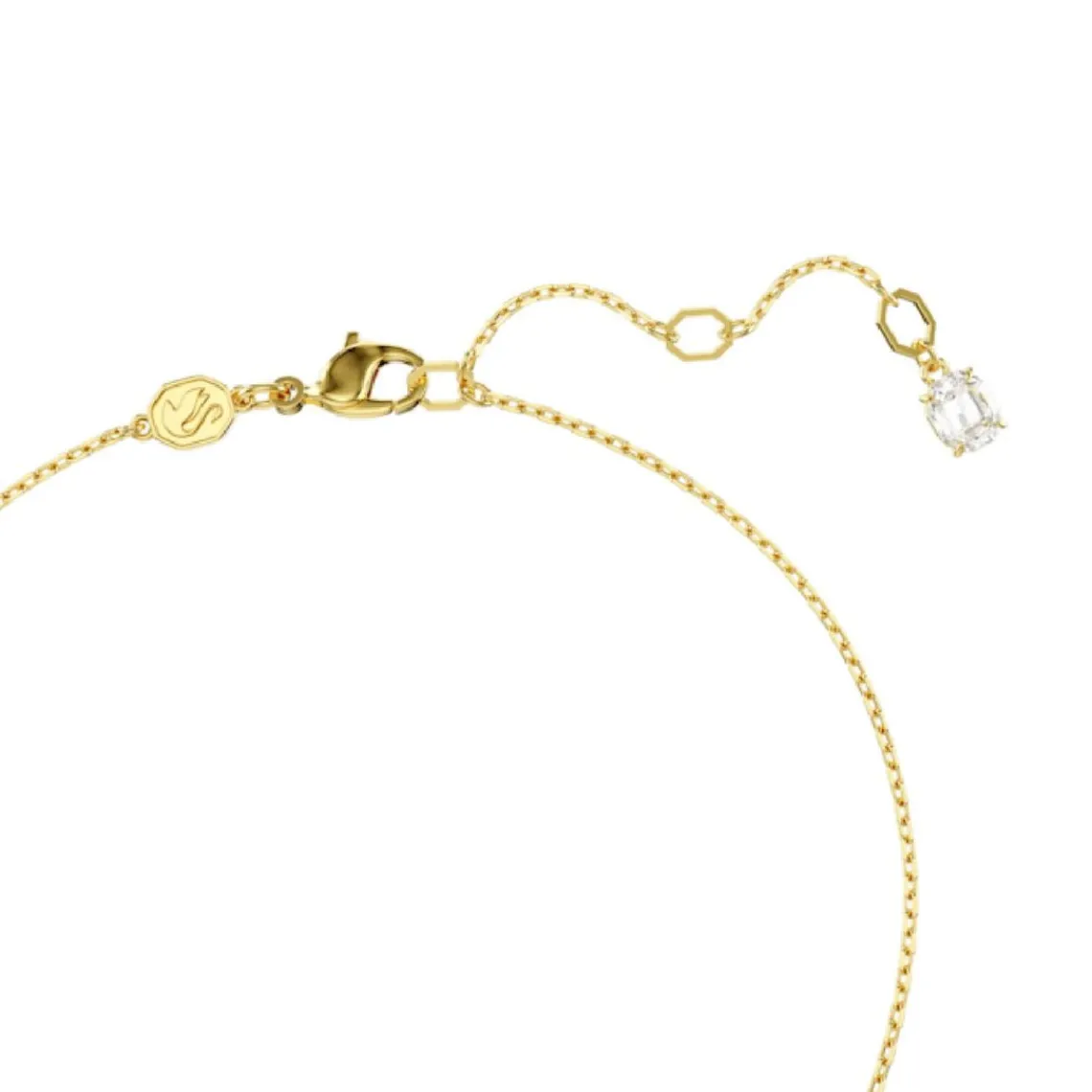 Swarovski Bijoux Collier Femme Swarovski Hyperbola Heart - 5680784 rose,doré | Femme Collier Et Pendentif
