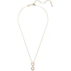 Swarovski Bijoux Collier Femme Swarovski Hyperbola - 5677623 doré rose,blanc | Femme Collier Et Pendentif