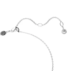 Swarovski Bijoux Collier Femme Swarovski Hyperbola Pave - 5687265 blanc,argent | Femme Collier Et Pendentif