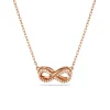 Swarovski Bijoux Collier Femme Swarovski Hyperbola Pave - 5684084 blanc,doré | Femme Collier Et Pendentif