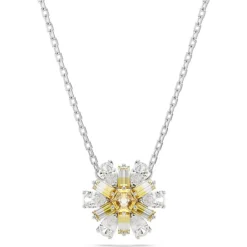 Swarovski Bijoux Collier Femme Swarovski Idyllia E - 5679939 jaune,argent | Femme Collier Et Pendentif