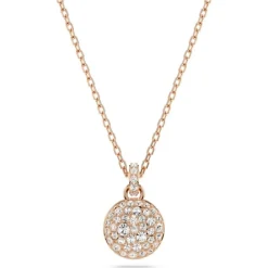 Swarovski Bijoux Collier Femme Swarovski Meteora - 5683450 argent,doré rose | Femme Collier Et Pendentif