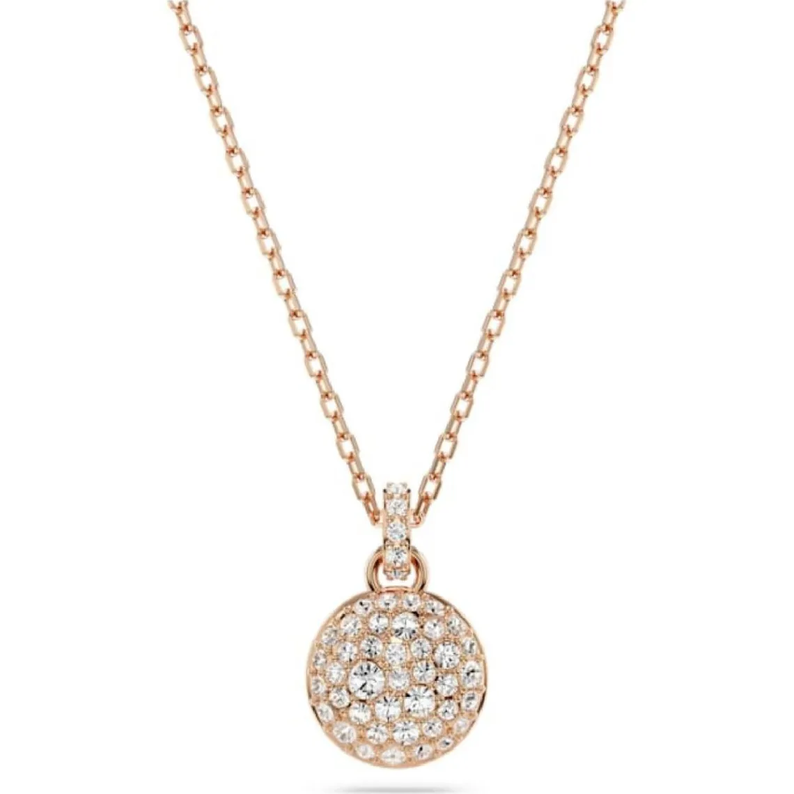 Swarovski Bijoux Collier Femme Swarovski Meteora - 5683450 argent,doré rose | Femme Collier Et Pendentif
