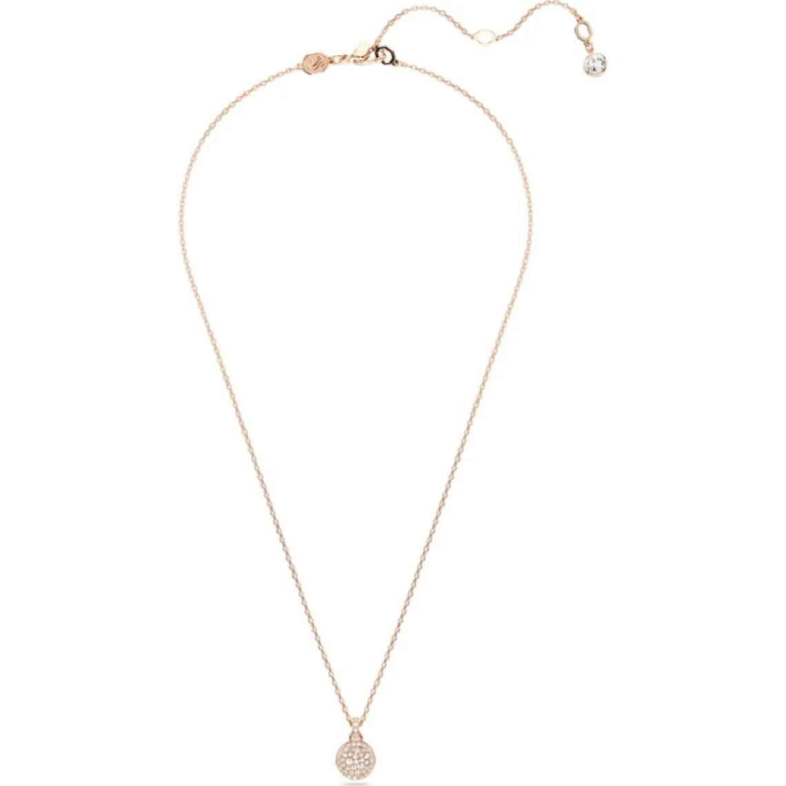 Swarovski Bijoux Collier Femme Swarovski Meteora - 5683450 argent,doré rose | Femme Collier Et Pendentif