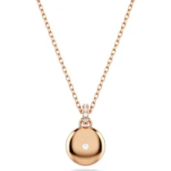 Swarovski Bijoux Collier Femme Swarovski Meteora - 5683450 argent,doré rose | Femme Collier Et Pendentif