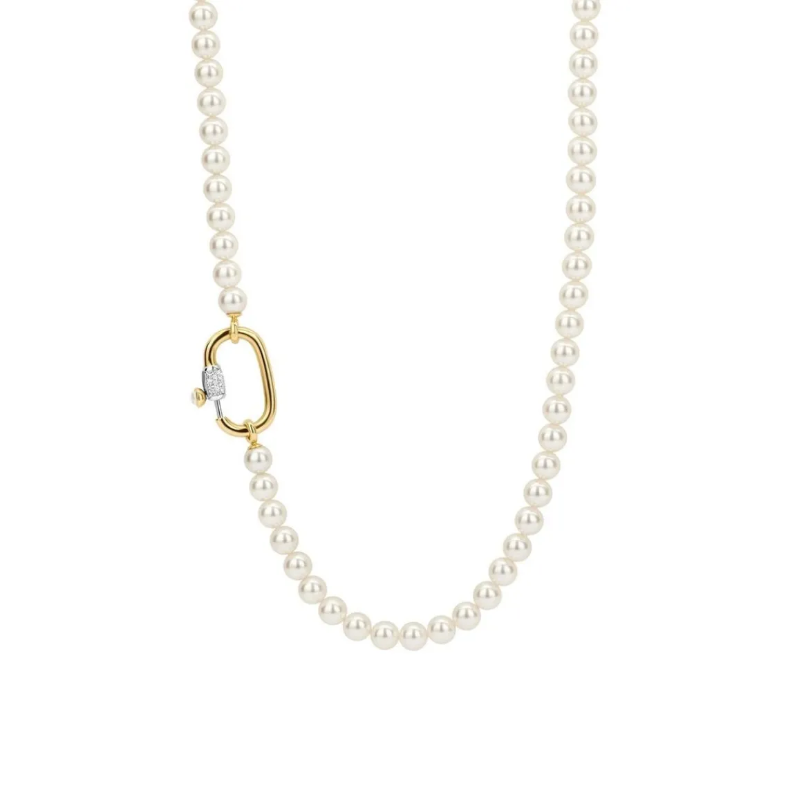 Ti Sento Collier Femme 3993PW-110 - Argent, plaqué or | Femme Collier Et Pendentif