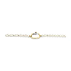 Ti Sento Collier Femme 3993PW-110 - Argent, plaqué or | Femme Collier Et Pendentif