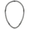 Boss Bijoux Collier Homme Double B Absolute - 1580744 Acier | Homme Colliers Et Pendentifs