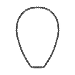 Boss Bijoux Collier Homme Sphere Metal - 1580657 Acier Noir | Homme Colliers Et Pendentifs