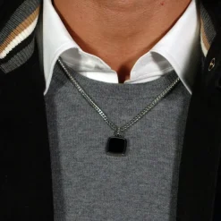Boss Bijoux Collier Homme Odell - 1580648 Acier Argent | Homme Colliers Et Pendentifs