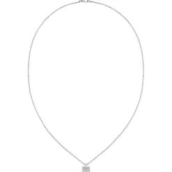 Calvin Klein Bijoux Collier Homme - 35000486 Acier Argent | Homme Colliers Et Pendentifs