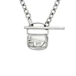 Diesel Bijoux Collier Homme Acier Classique - DX1593040 Acier inoxydable | Homme Colliers Et Pendentifs