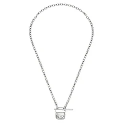 Diesel Bijoux Collier Homme Acier Classique - DX1593040 Acier inoxydable | Homme Colliers Et Pendentifs