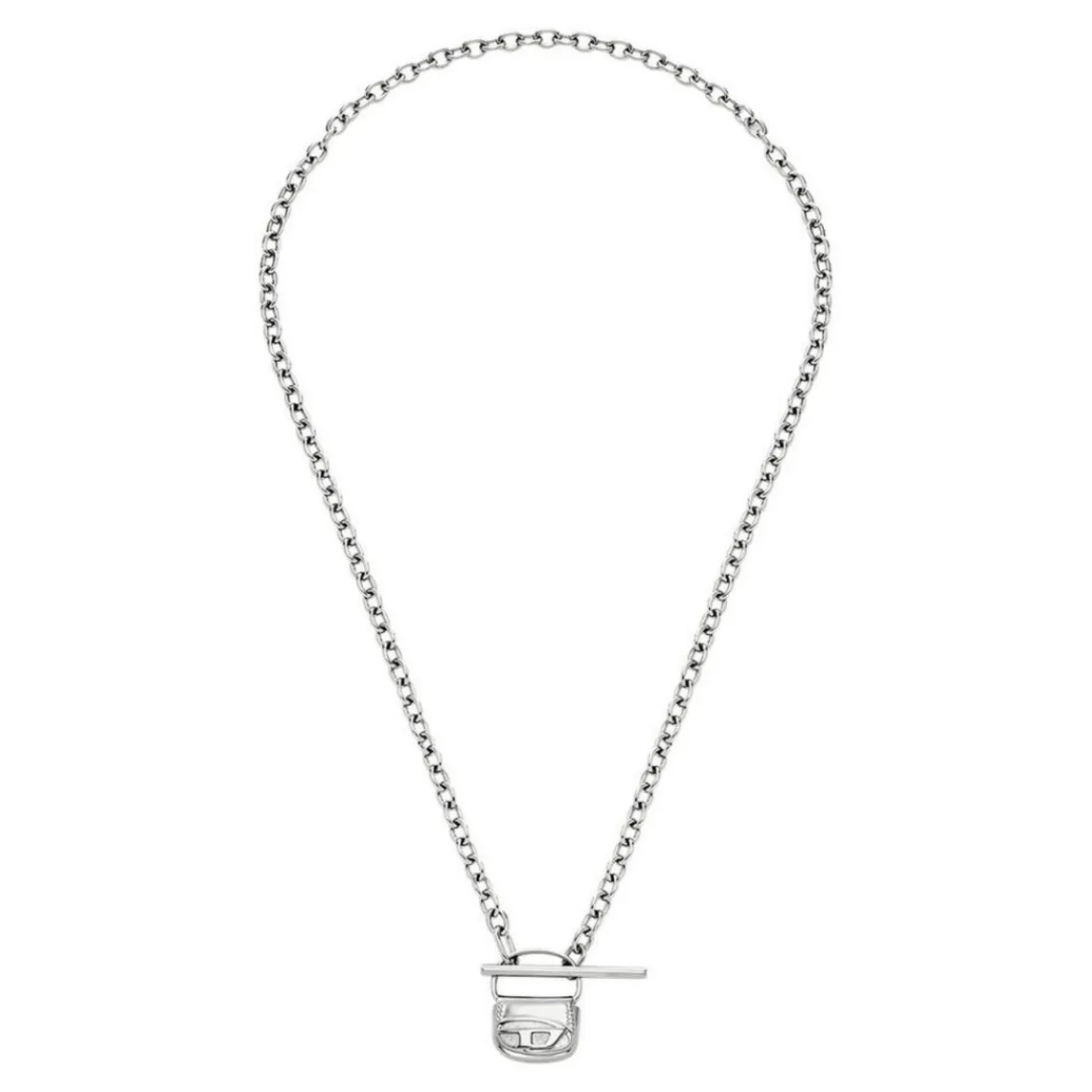Diesel Bijoux Collier Homme Acier Classique - DX1593040 Acier inoxydable | Homme Colliers Et Pendentifs