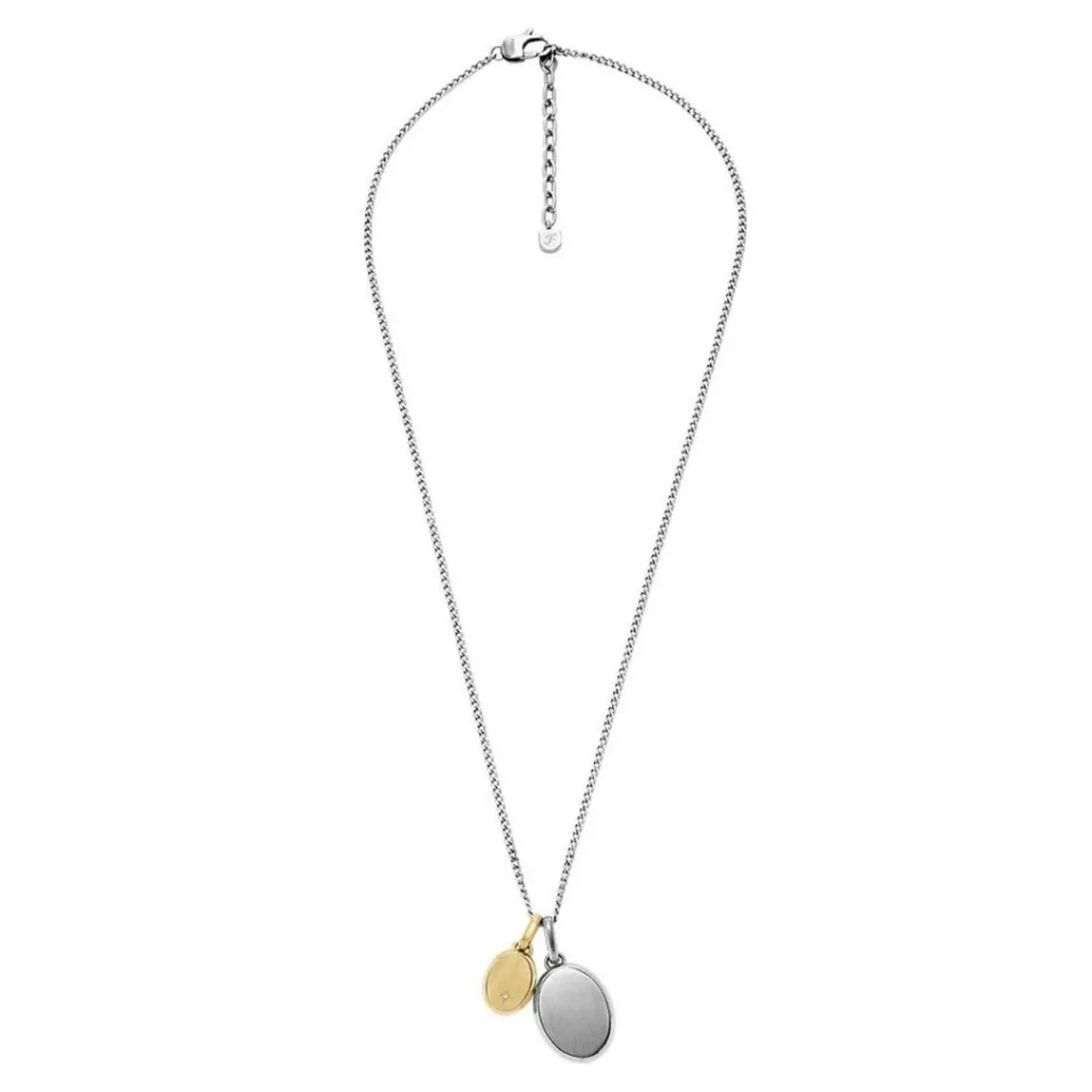 Fossil Bijoux Collier Homme Acier Classique Drew - JF04850998 Acier inoxydable | Homme Colliers Et Pendentifs