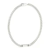 Guess Bijoux Collier Homme Inscription - JUMN04400JWST Acier Argent | Homme Colliers Et Pendentifs