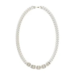 Guess Bijoux Collier Homme Lion King JUMN05011JWST Acier Acier | Homme Colliers Et Pendentifs