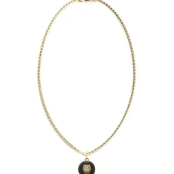 Guess Bijoux Collier homme JUMN01316JWYGYB - Acier Doré | Homme Colliers Et Pendentifs