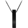 So Charm Bijoux Collier Homme So Charm - B4276-AGATENOIR - Collier Mode Homme | Femme Colliers Et Pendentifs|Collier Et Pendentif