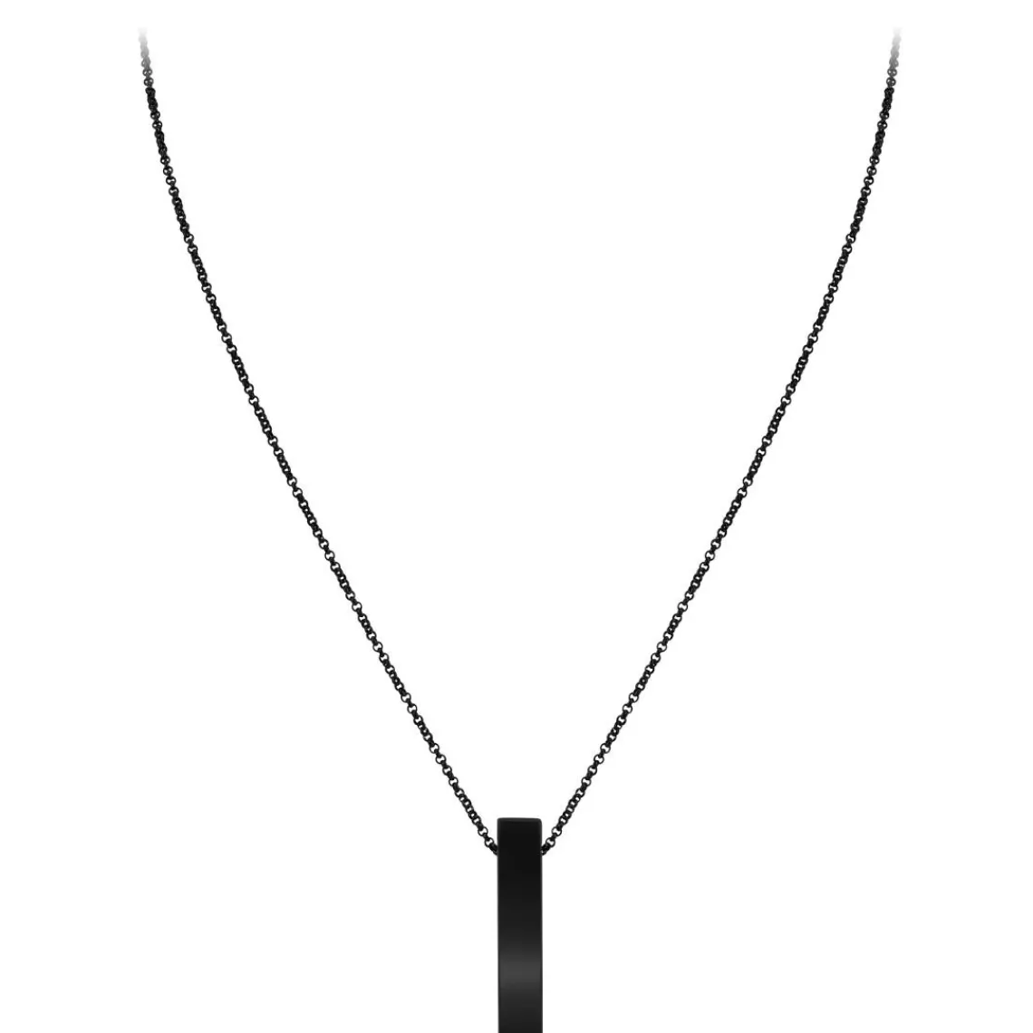 So Charm Bijoux Collier Homme So Charm - B4276-AGATENOIR - Collier Mode Homme | Femme Colliers Et Pendentifs|Collier Et Pendentif