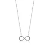 Maison de la Bijouterie Collier infinity Femme Argent WYZYU345 | Femme Collier Et Pendentif