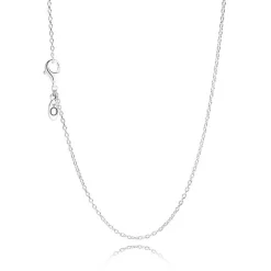 Pandora Collier 590515 - Collier maille forçat en Argent Femme | Femme Collier Et Pendentif